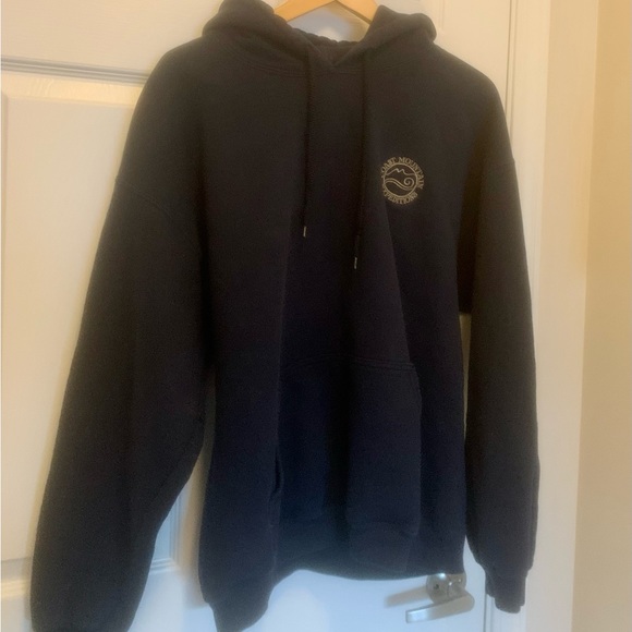 Snuggly hoodie, navy blue, Large! - Picture 7 of 10